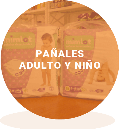 pañales adulto y niño